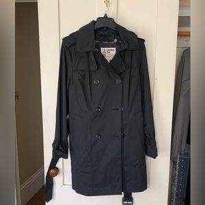 Black London Fog rain coat